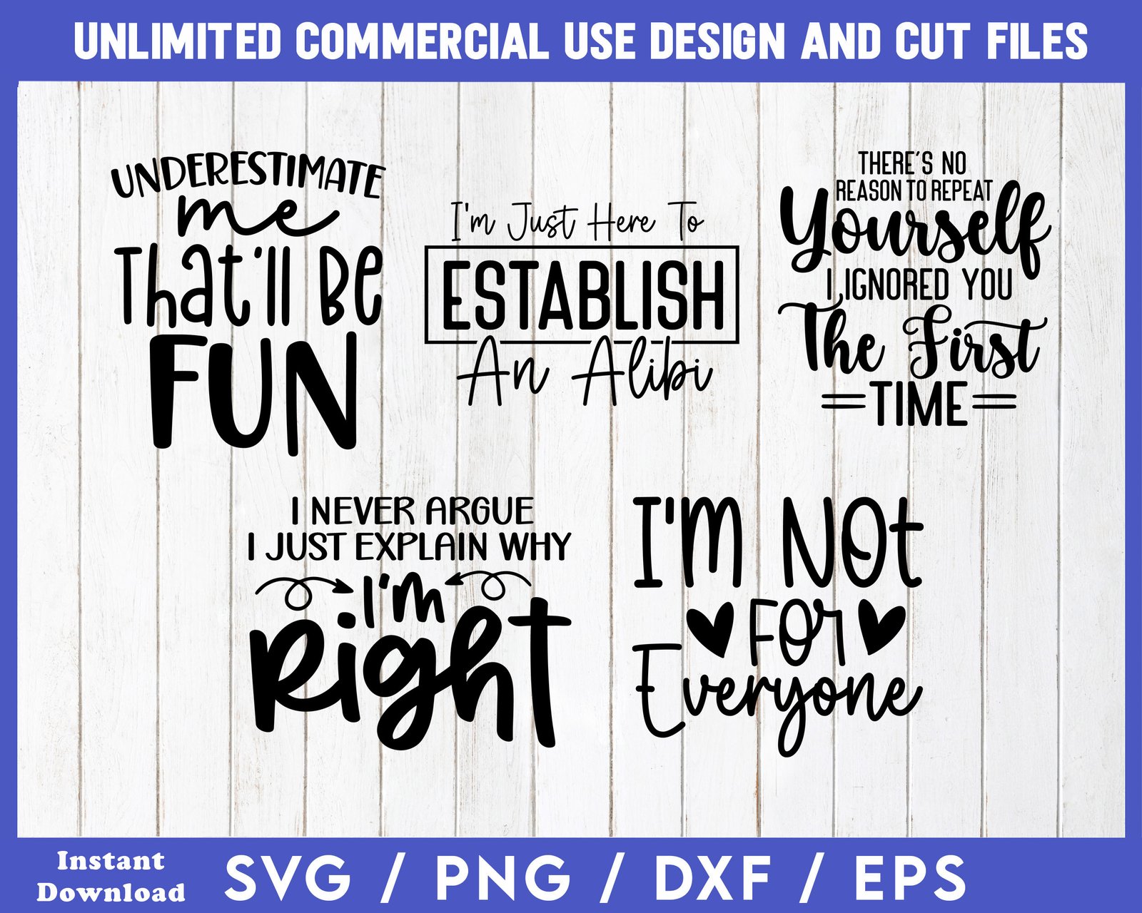 Funny SVG Designs