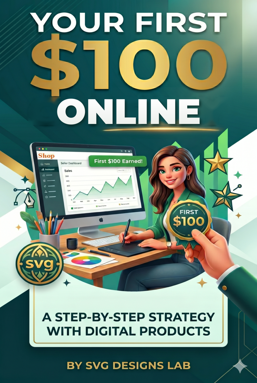 Your First $100 Online eBook cover