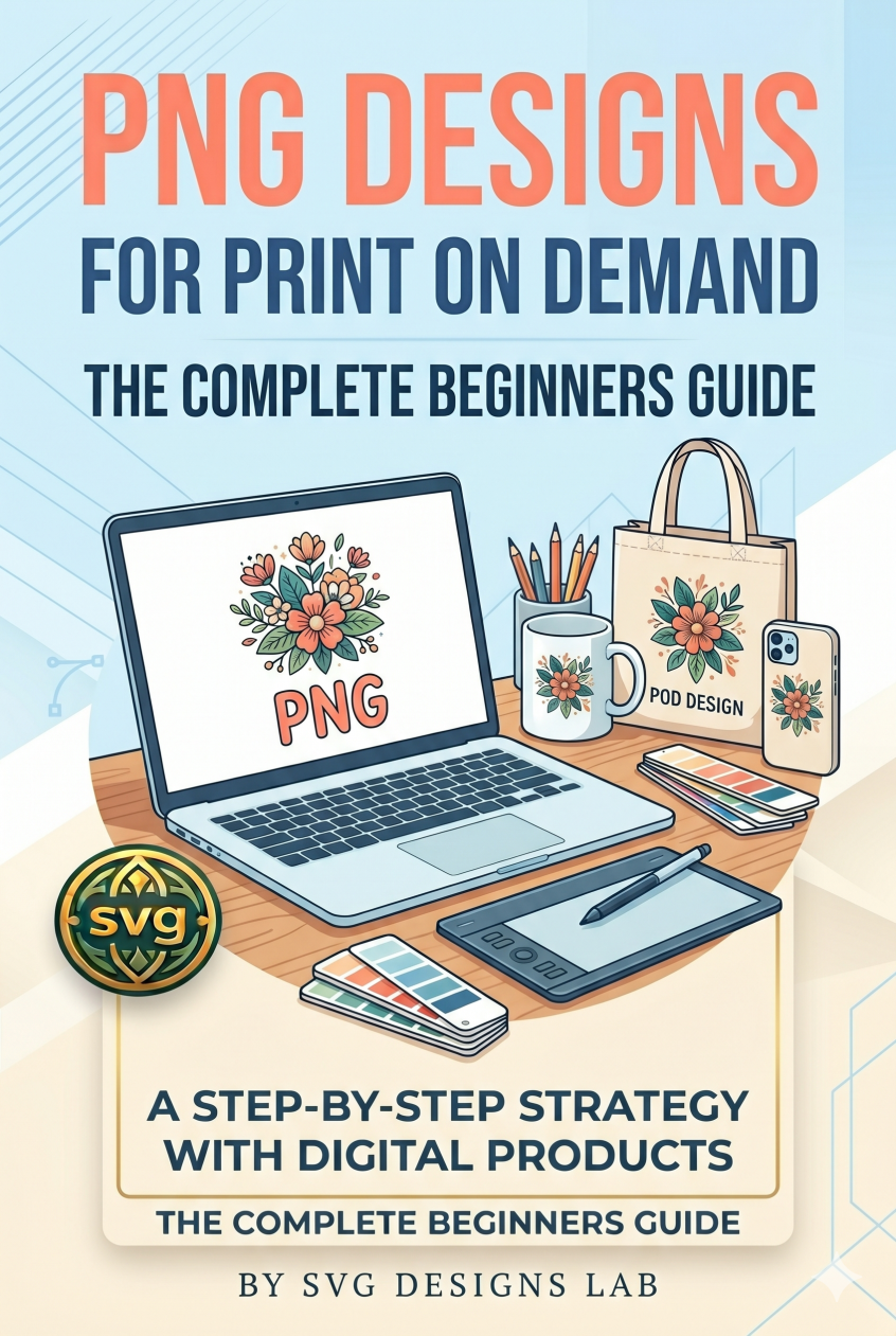 PNG Designs For Print On Demand eBook cover