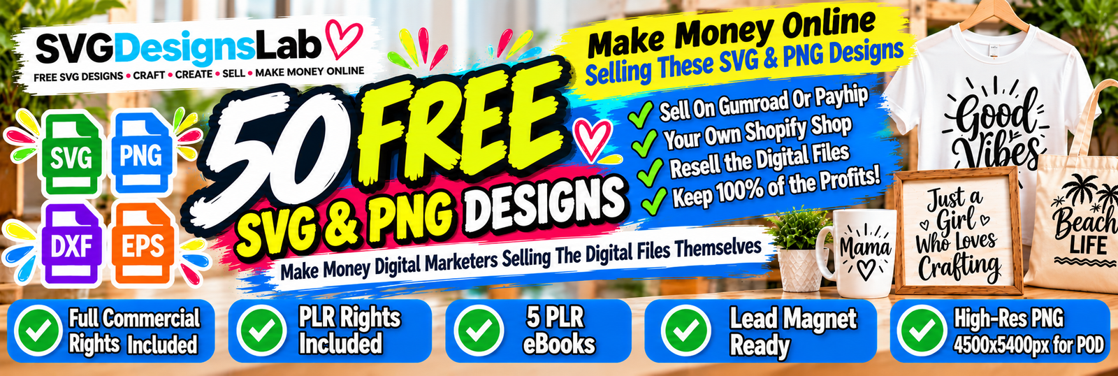 SVG Designs Lab: free PLR SVG bundle